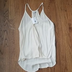 Women's surplice tank